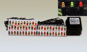여러 가지 빛깔 120 SUPE 여러 가지 빛깔 120 SUPERBRIGHT 클리어 케이블 24V 낮은 전압에서 문자열 조명이 정적 LED - LED 끈 빛 manufacturer In China