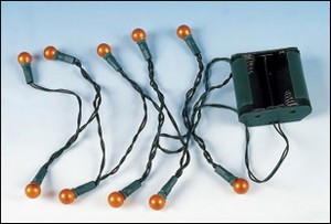 크리스마스 배터리 전구 램프 싼 크리스마스 전지 전구 램프 LED 건전지에 의하여 운영 등