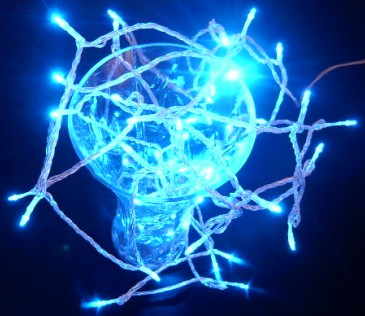  made in china  Blue 50 Superbright LED String Lights Static On Clear Cable  company