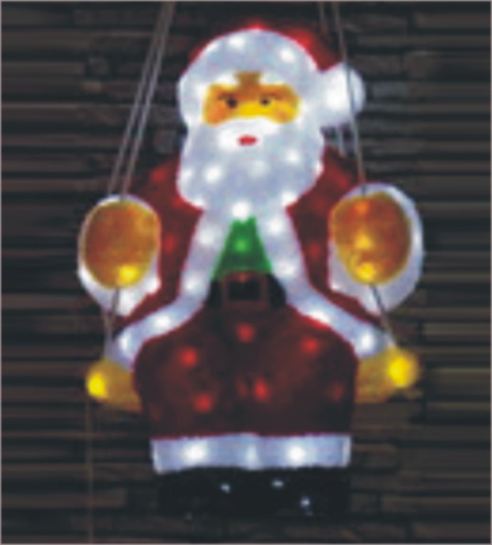 FY-001-E01 크리스마스 아크릴 산타 클로스 전구 램프 FY-001-E01 싼 크리스마스 아크릴 산타 클로스 전구 램프