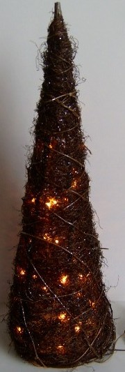 FY-06-022 검은 크리스마스 콘 등나무 전구 램프 FY-06-022 싼 검은 크리스마스 콘 등나무 전구 램프