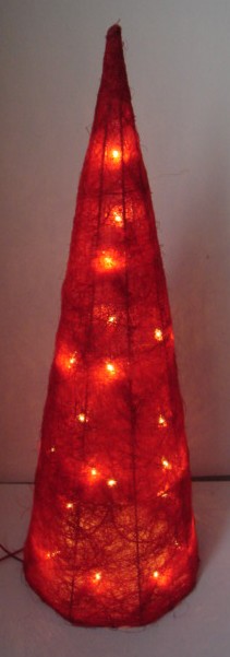 FY-06-030 빨간 크리스마스 콘 등나무 전구 램프 FY-06-030 싼 크리스마스 빨간 콘 등나무 전구 램프